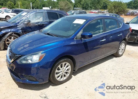 2017 Nissan Sentra S z USA, uszkodzony, nr VIN 3N1AB7AP2HY376187